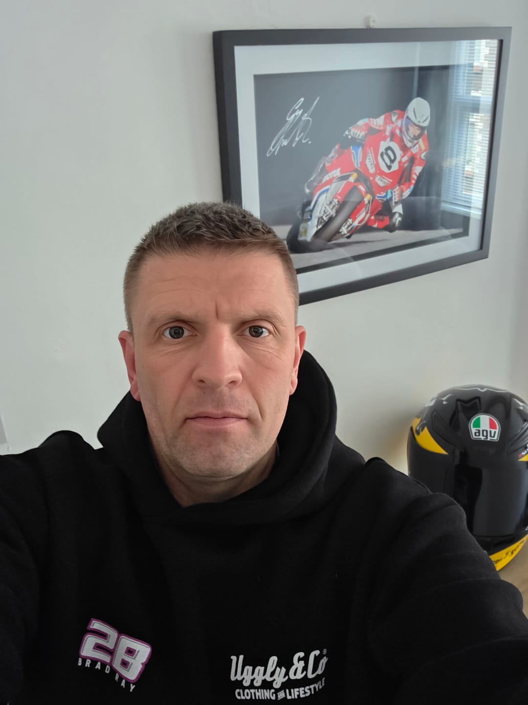 Customer photo review of Diamond Hoodie x BSB Racer, Bradley Ray