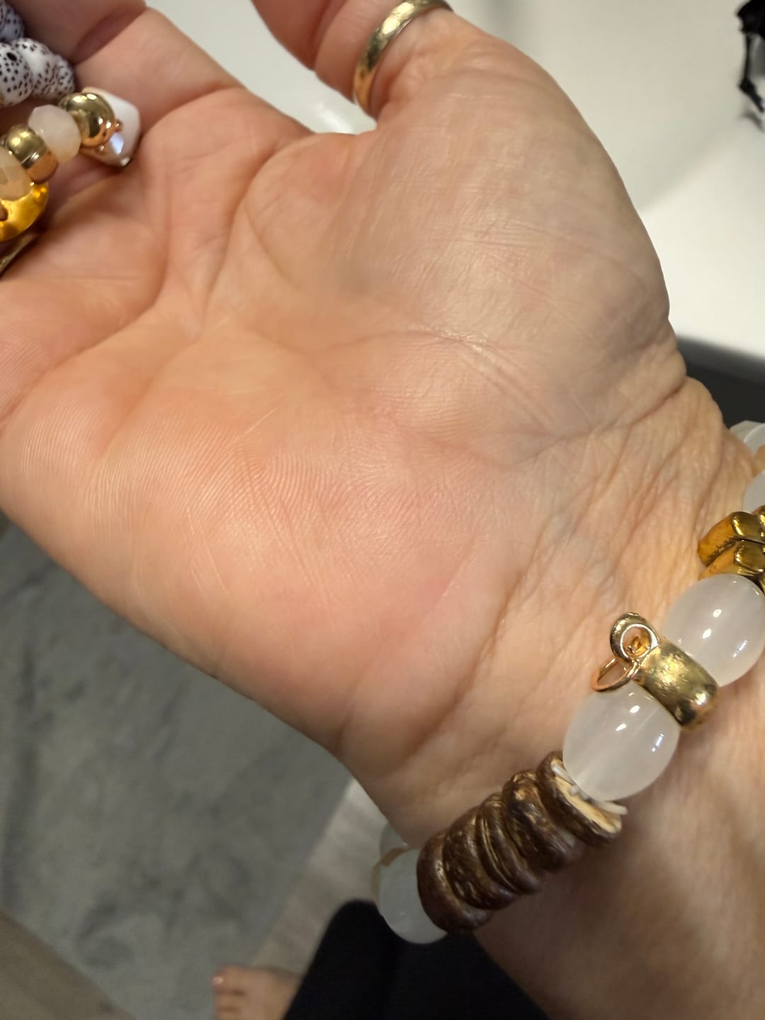 Customer photo review of Melissa Stretchy Doodah Stack Bracelet