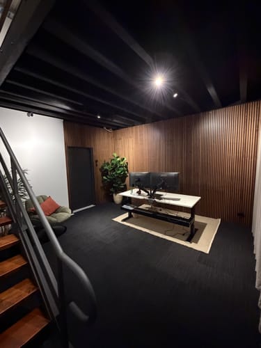 Customer photo review of Brown Oak | Acoustic Panel 2.8M