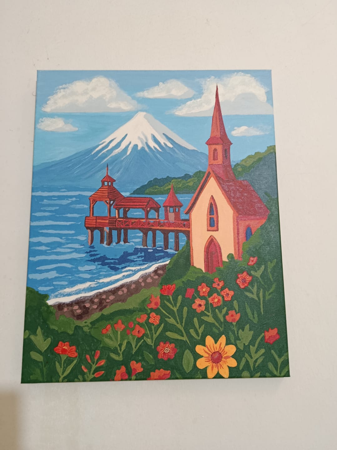Customer photo review of Frutillar (Pintura por Números) 40x50 cm