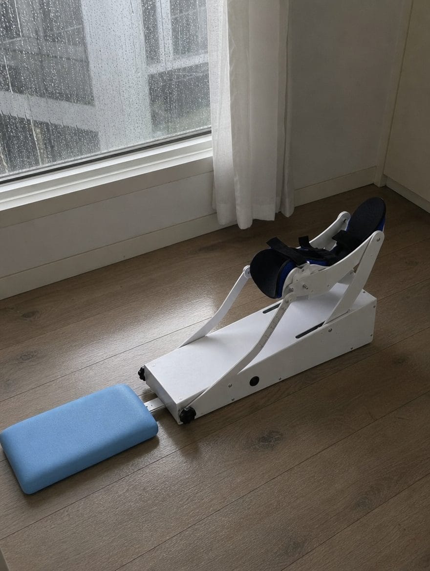 Customer photo review of Holtrow Glide™ — Powered Knee Motion Machine