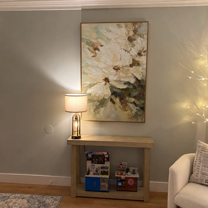 Customer photo review of Flower & Tree Abstract Textured Canvas # FT 380