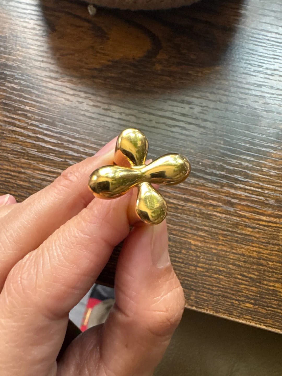Customer photo review of Amelia’s Orbit Ring