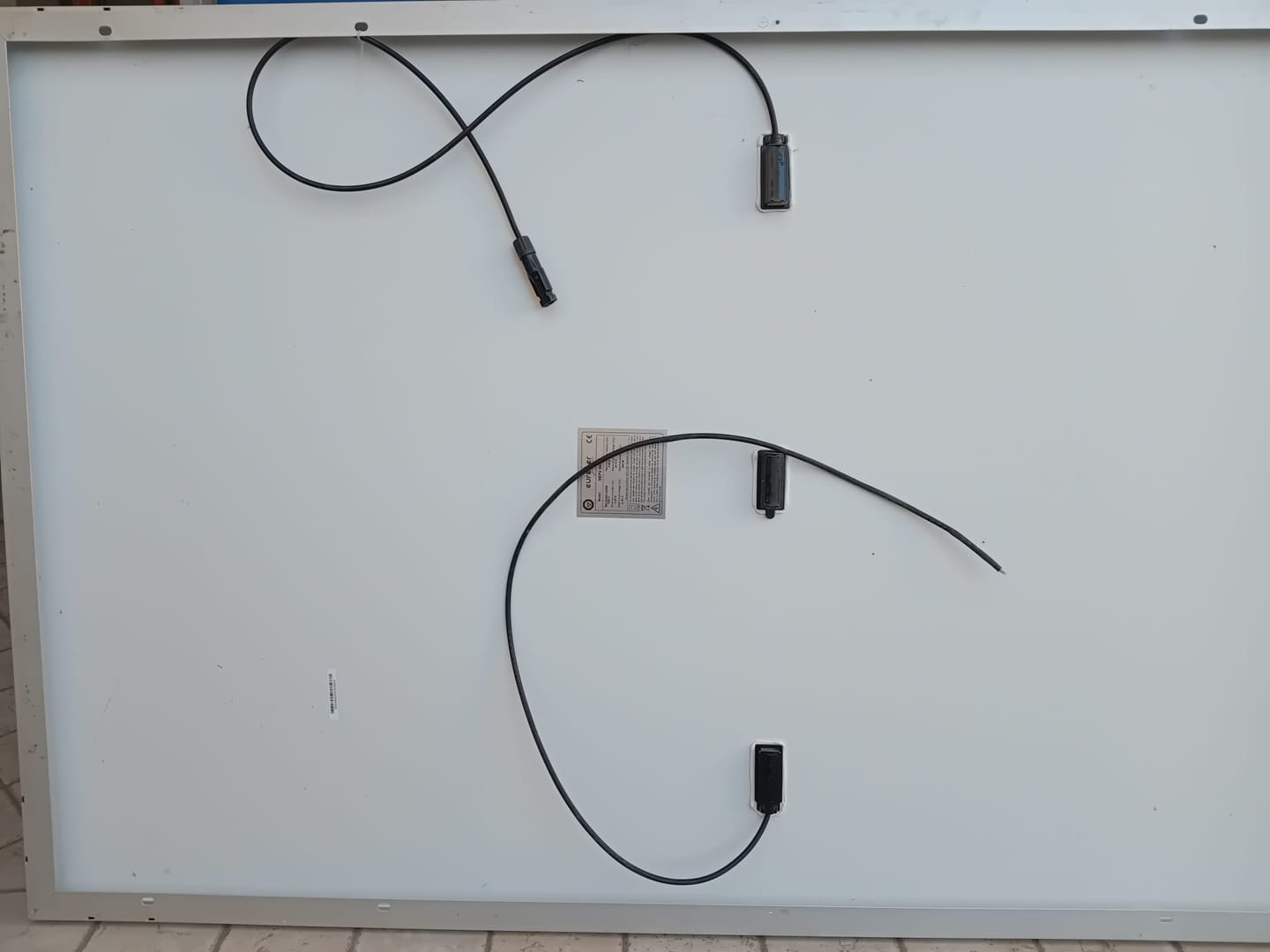 Customer photo review of Pannello fotovoltaico EURENER MEPV 340W - Monocristallino