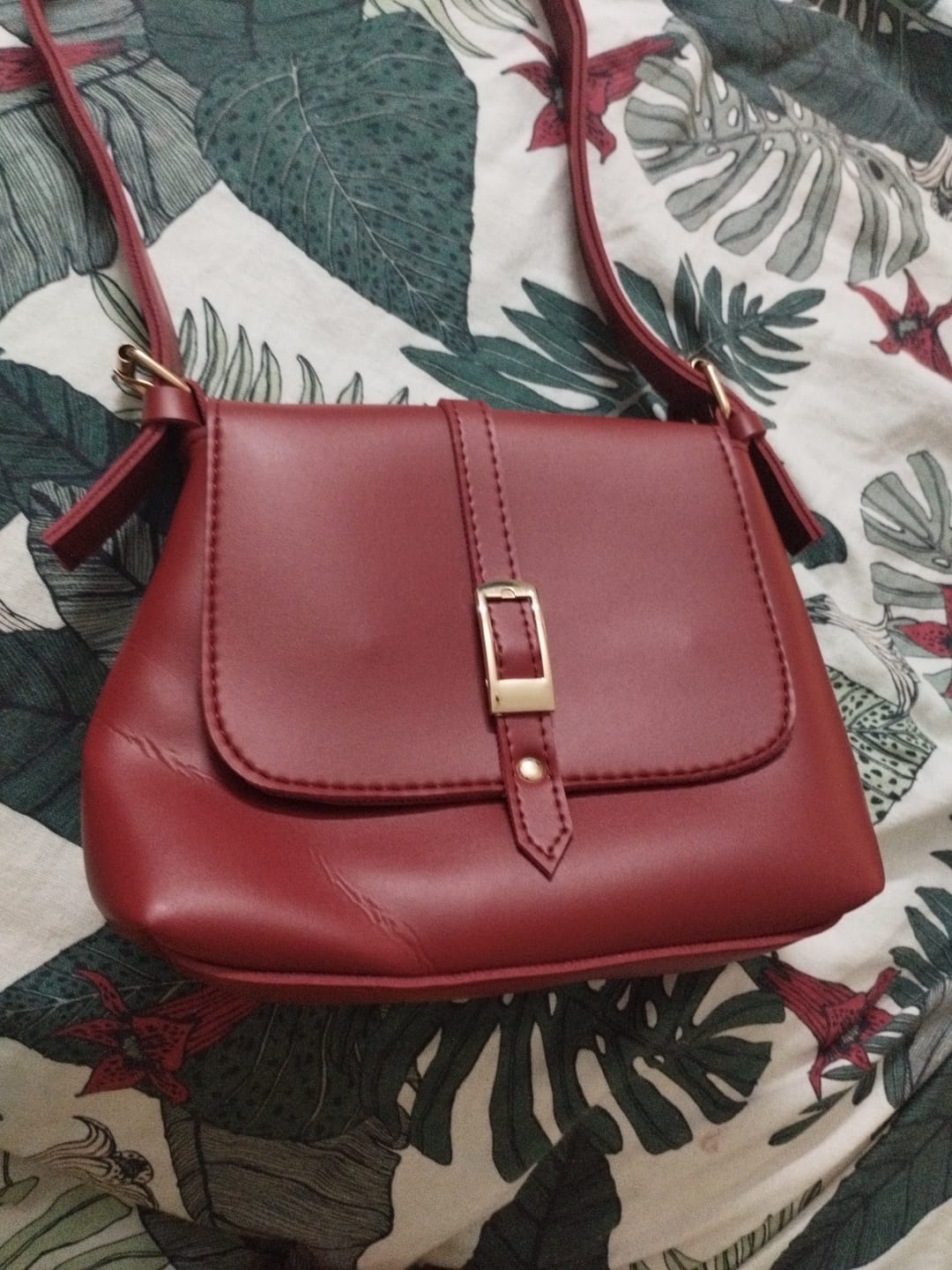 Customer photo review of Women’s Bag - Maroon
