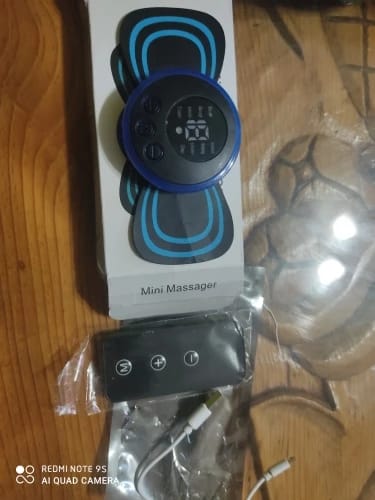 Customer photo review of RelaxWave EMS Neck & Back Massager