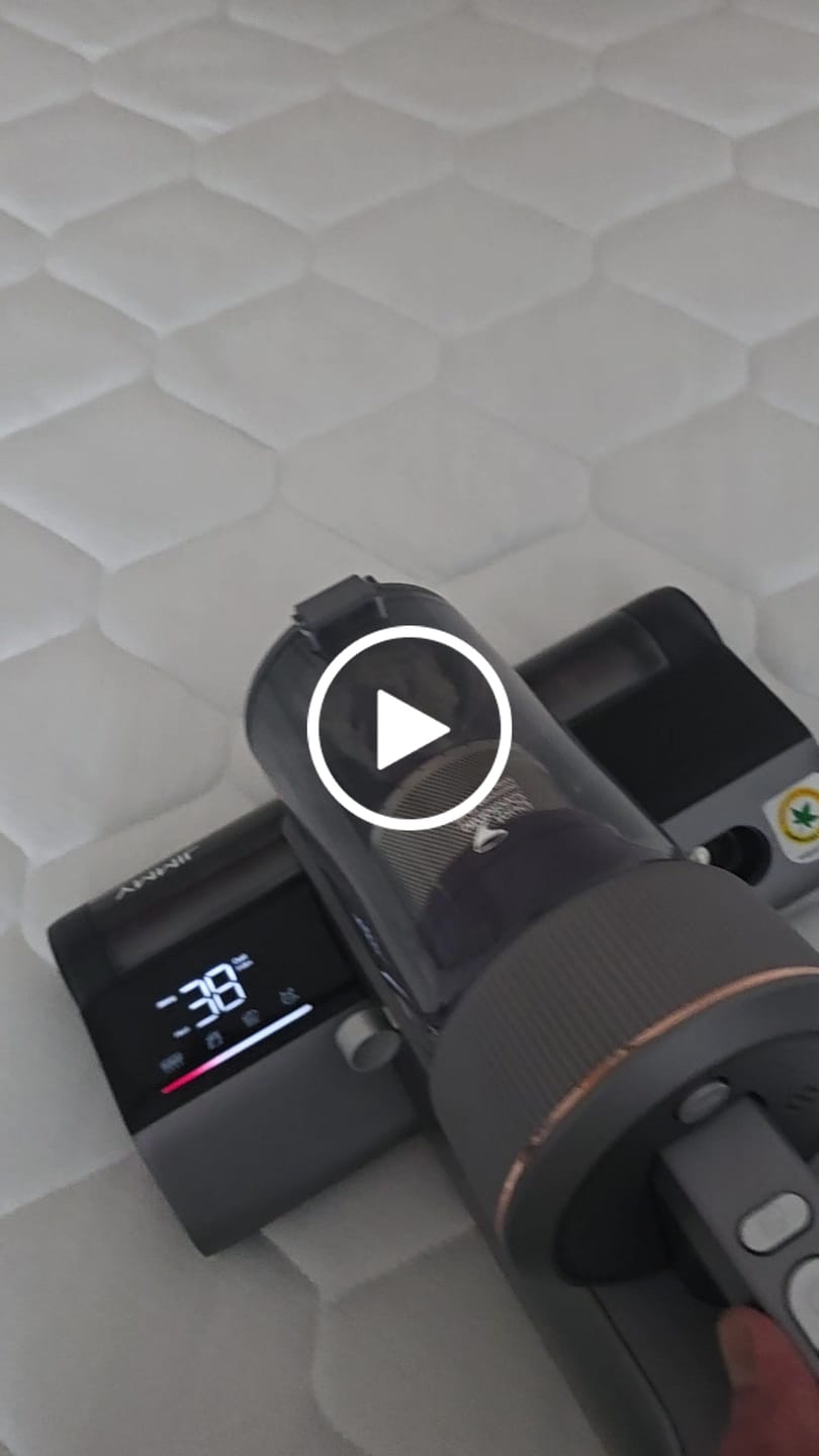 Customer video review of BX8 Pro Bed Vacuum Cleaner