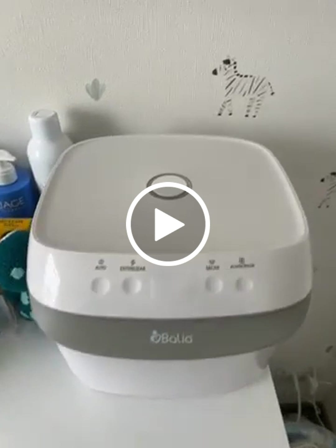 Customer video review of Esterilizador de mamaderas con Secador
