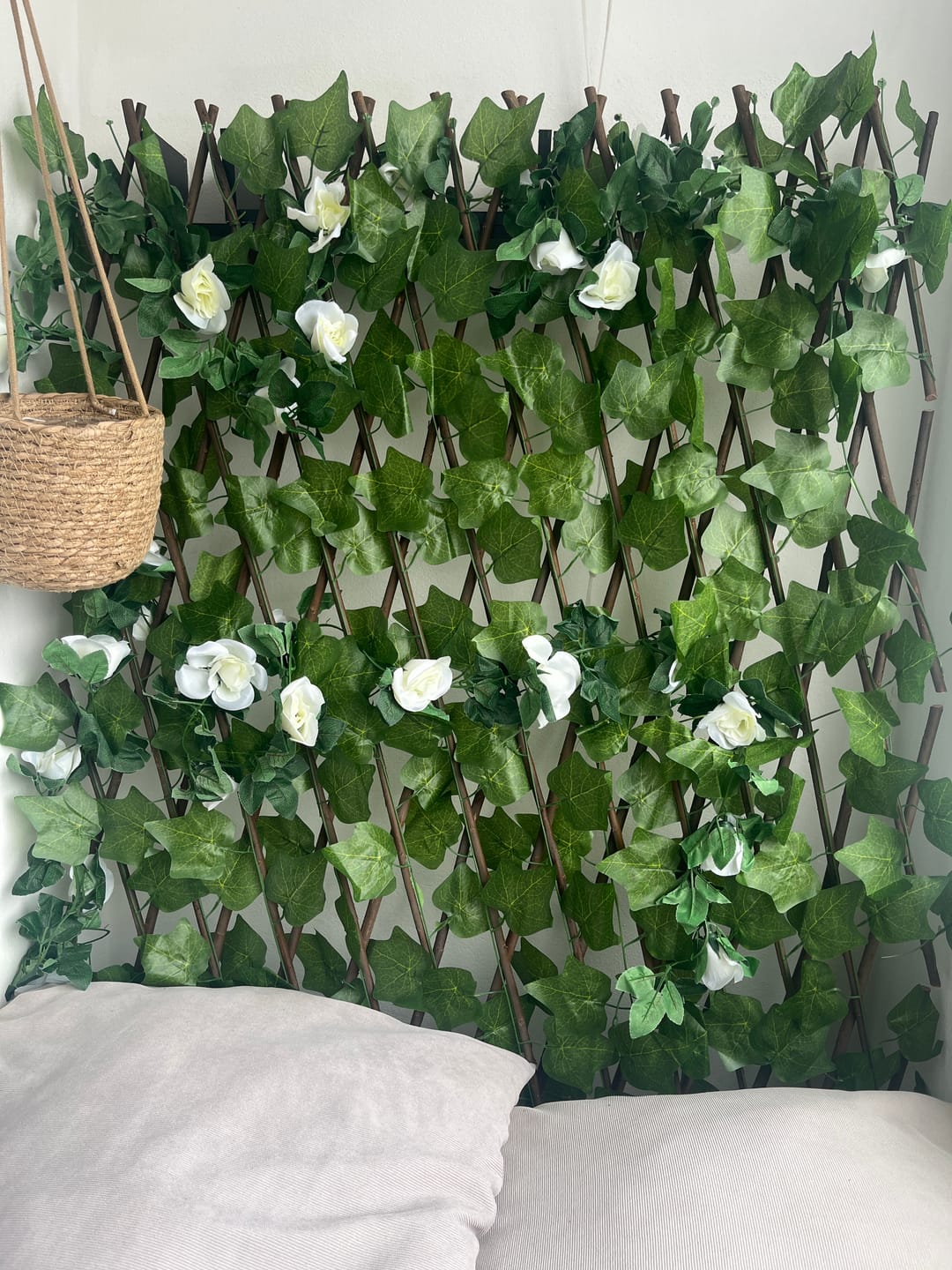 Customer photo review of Valla Telescópica Extensible Para Jardín Balcón Terraza