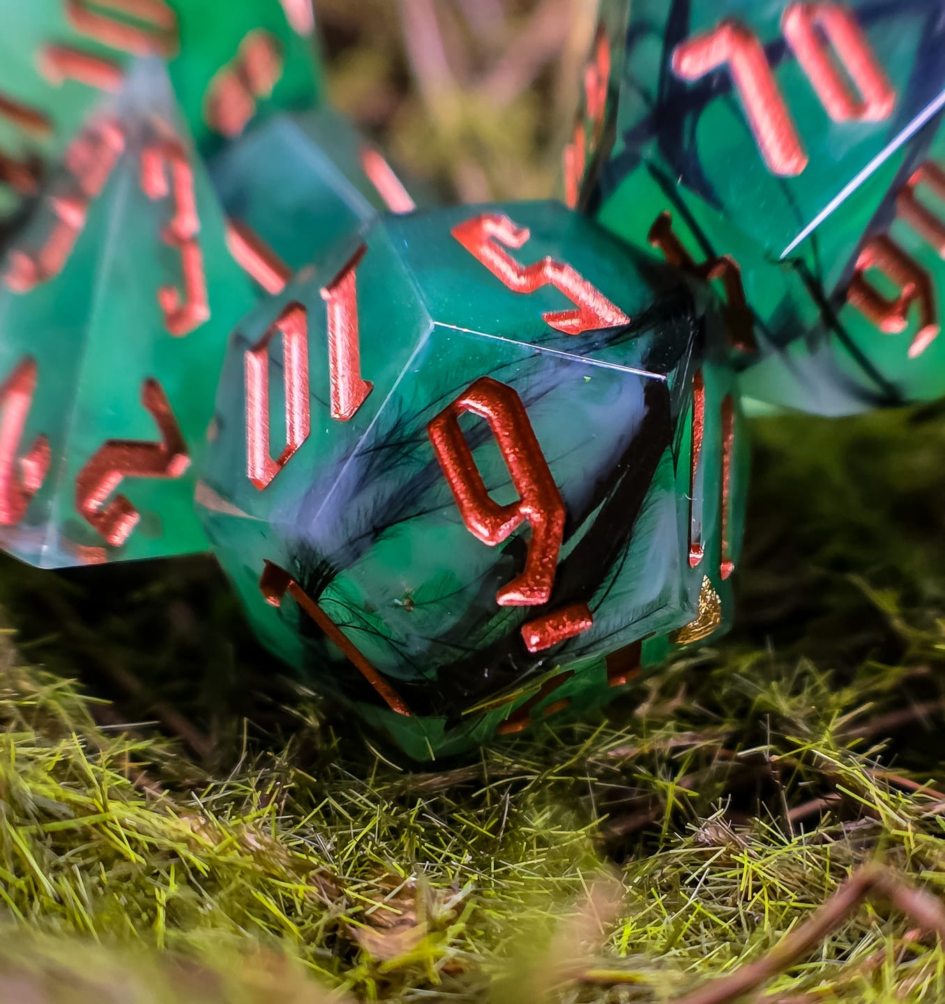 Customer photo review of Bog Hag Dice Set