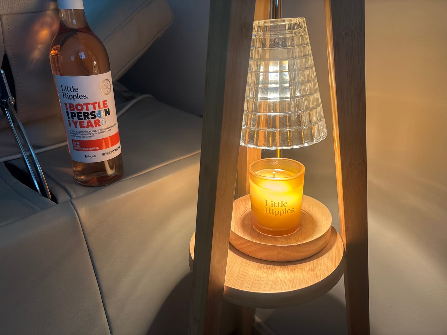 Customer photo review of Mulled Wine Candle GWP