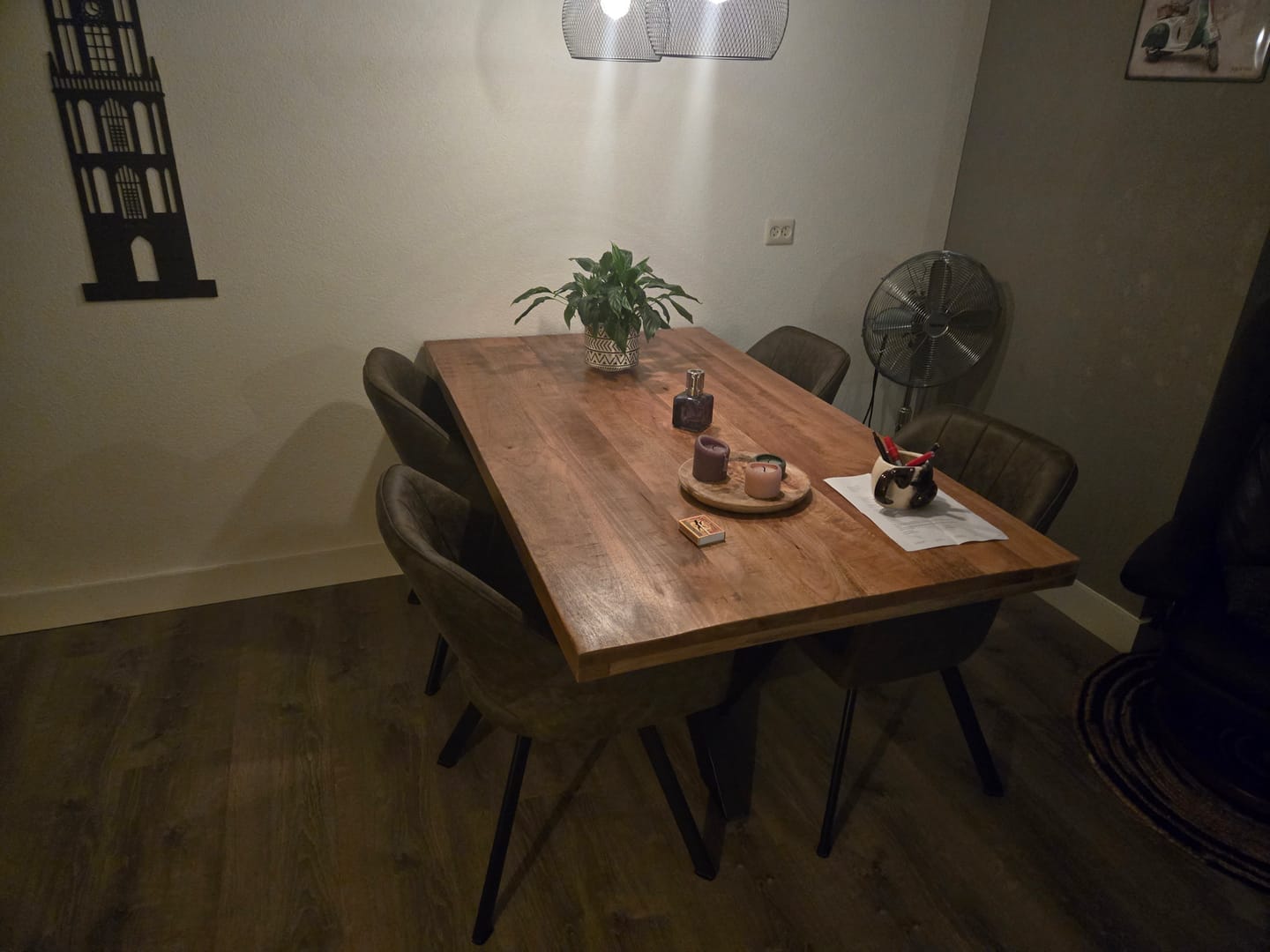 Customer photo review of Tenno draaibare stoel - Groen