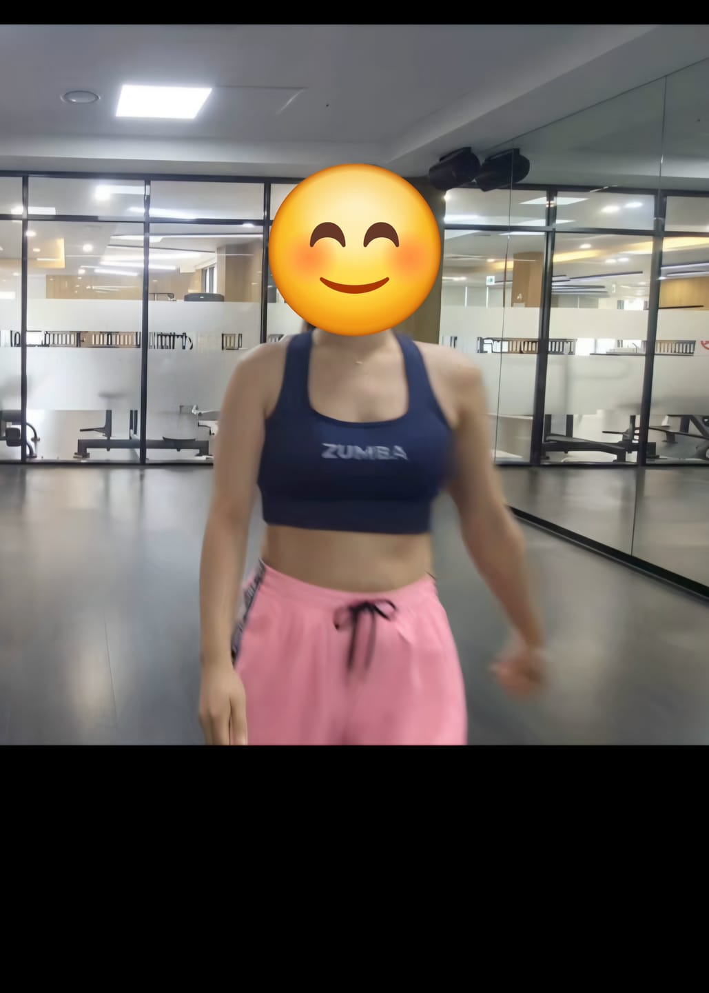 Customer photo review of Blue Jean Seamless Bra