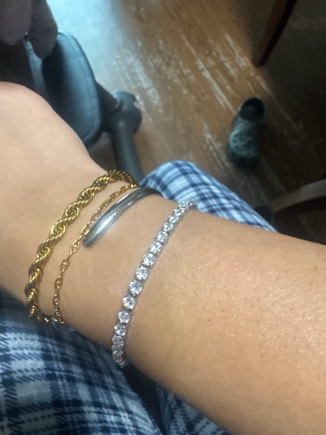 Customer photo review of Tennis Bracelet