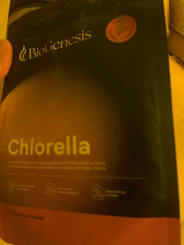 Customer photo review of Organic Chlorella – 150g