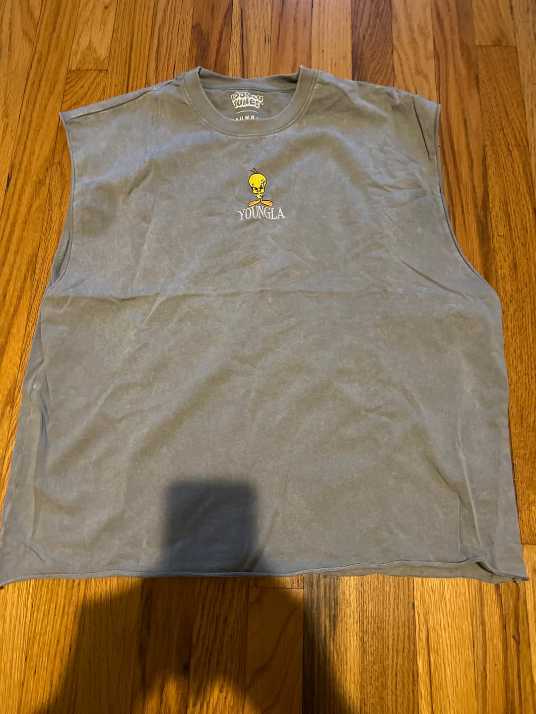 Customer photo review of 3107 - Looney Tunes Embroidered Cut-offs