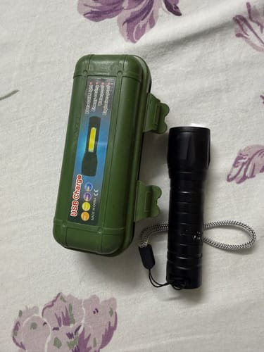 Customer photo review of PowerBeam Rechargeable LED Torch Light