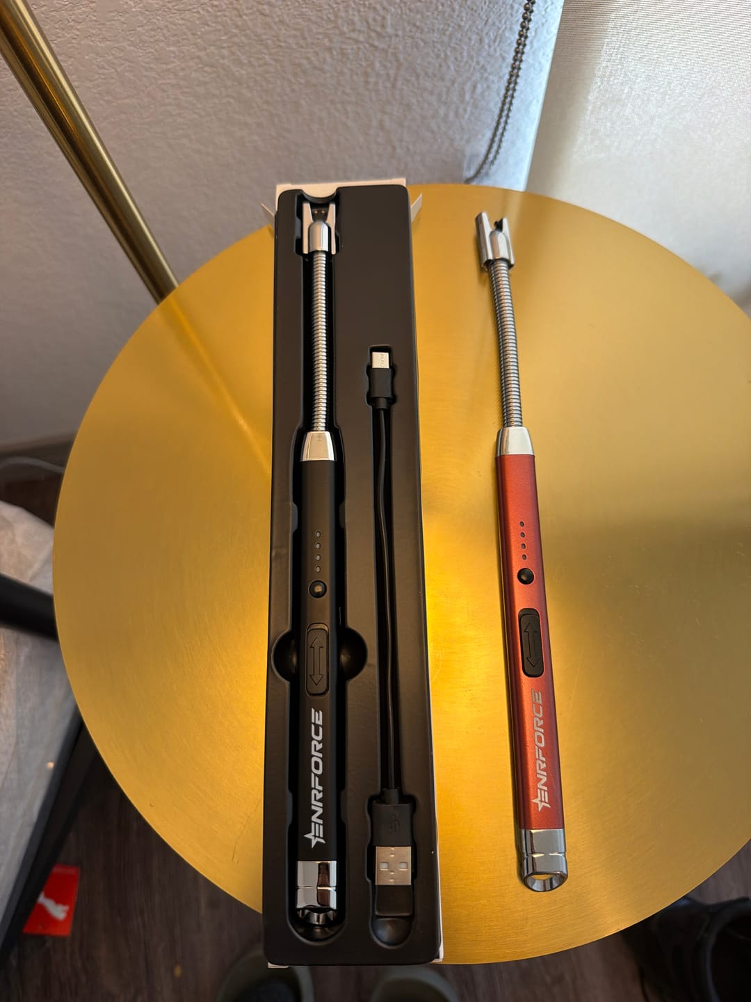 Customer photo review of 360 Degree Household Arc Lighter