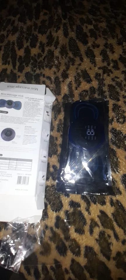 Customer photo review of RelaxWave EMS Neck & Back Massager