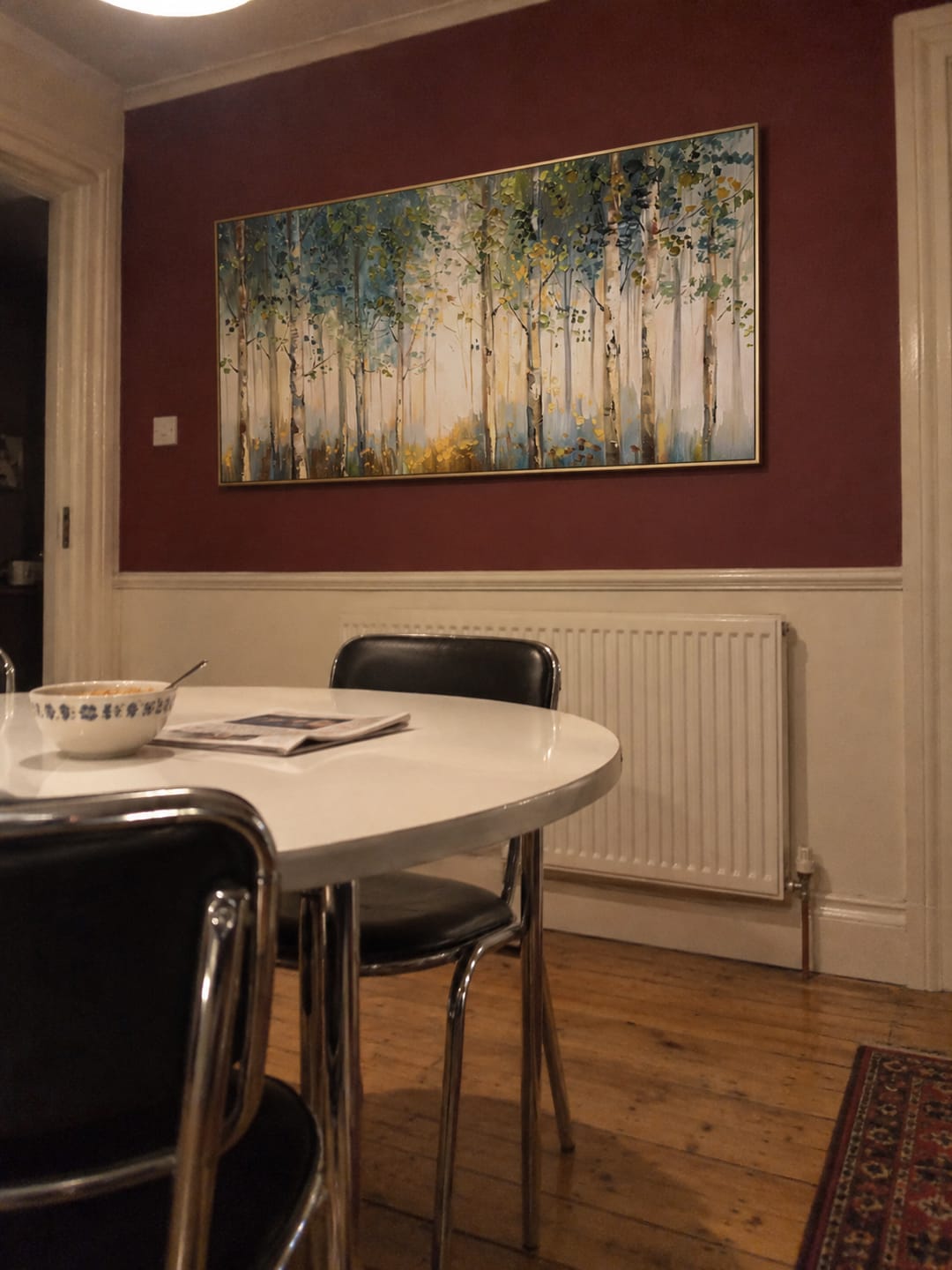 Customer photo review of Forest - Large Textured Painting