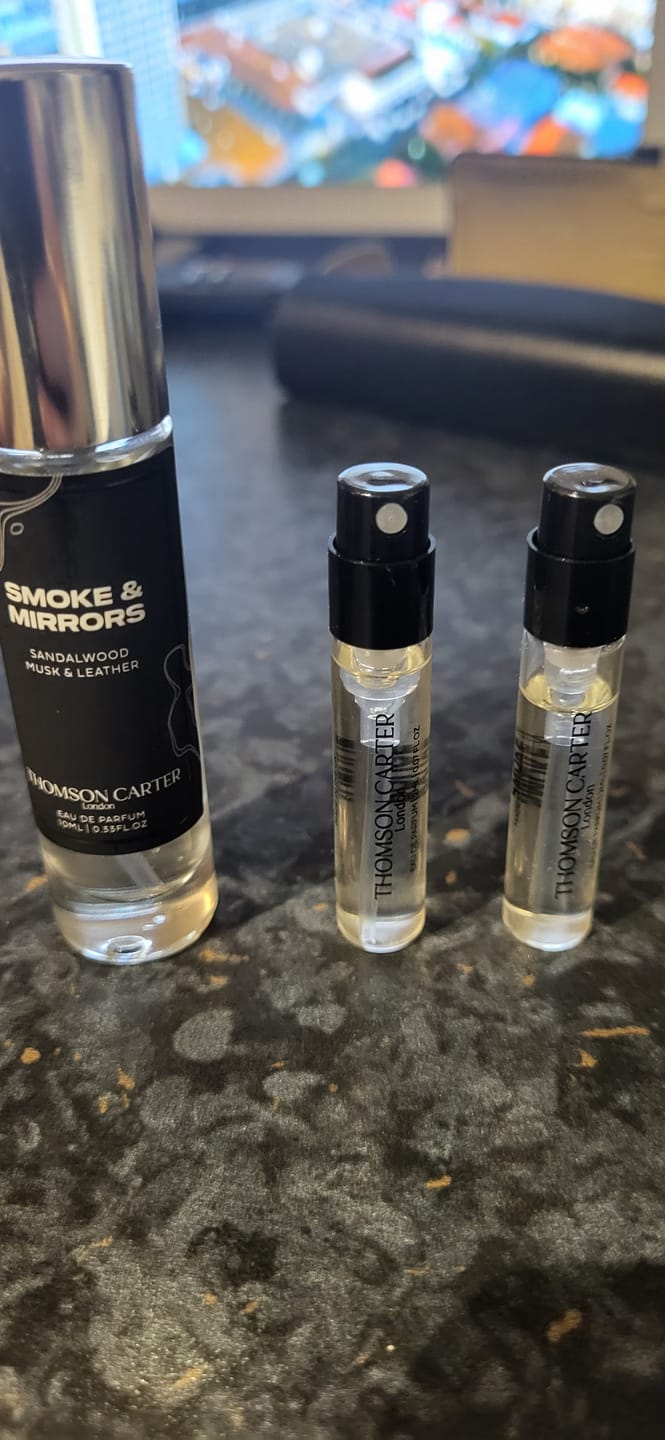 Customer photo review of Smoke & Mirrors | Eau de Parfum | 2ml