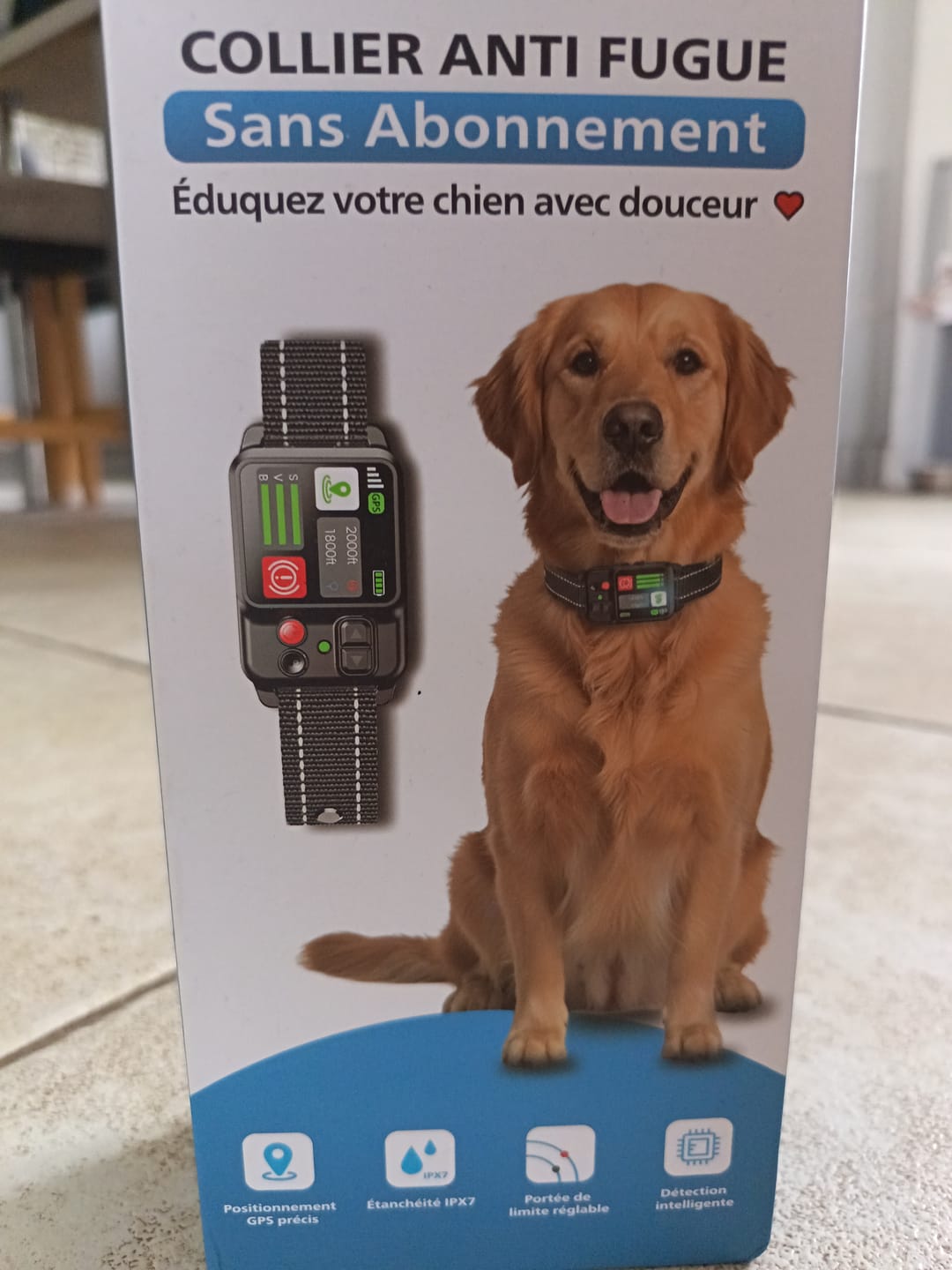 Customer photo review of Collier Anti Aboiement PuppySafe