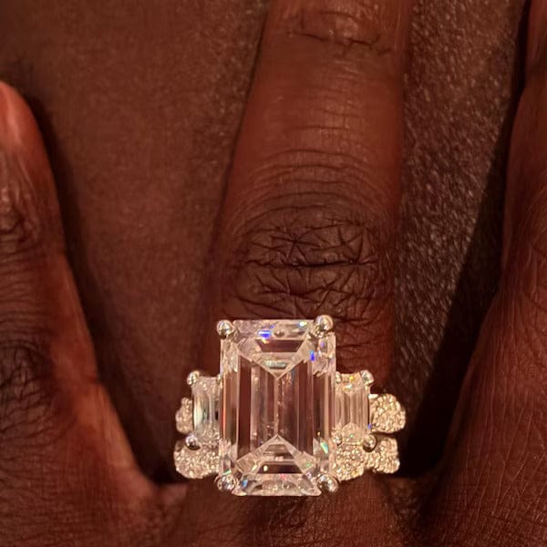 Customer photo review of My Mirroring — Engagement Ring Replica | Travel Ring From Your Photos