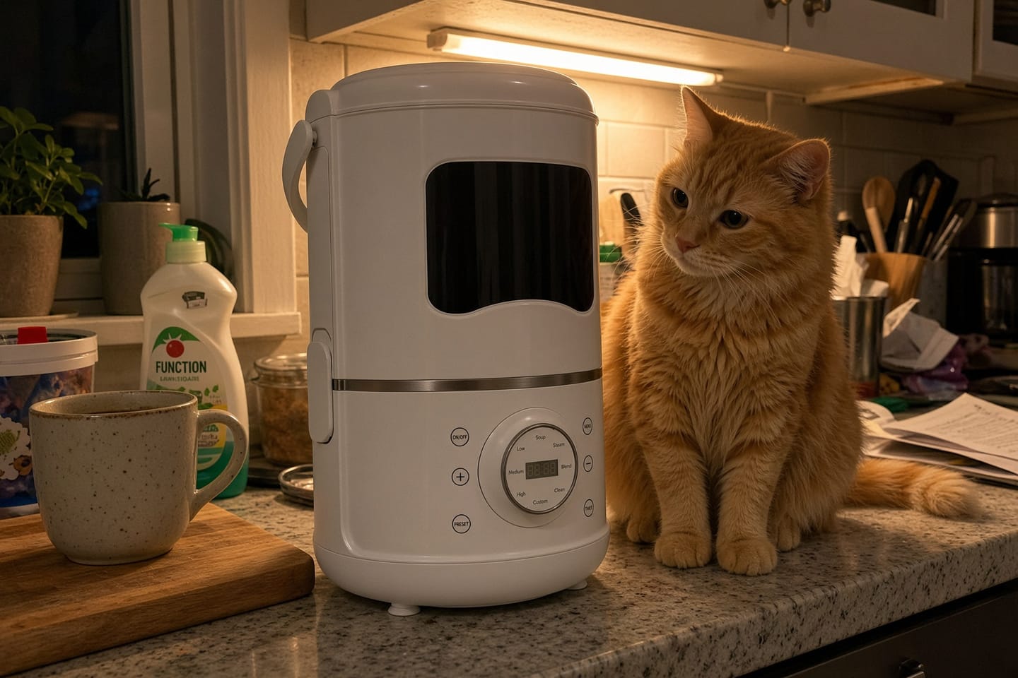 Customer photo review of Kiba Kitchen Fresh Food Maker