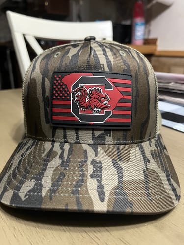 Customer photo review of Gamecocks Nation Richardson 112 Bottomland Peformance PVC Trucker Hat
