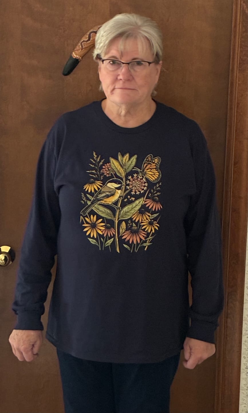 Customer photo review of Garden Visitors Long Sleeve