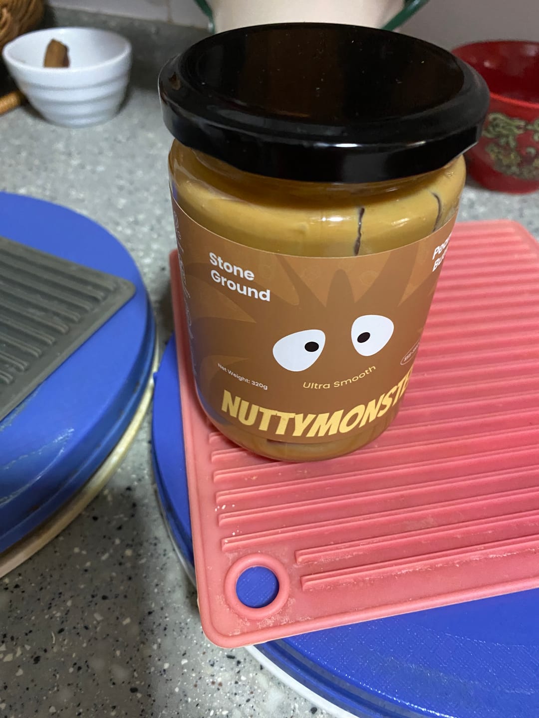 Customer photo review of NUTTYMONSTER ULTRA SMOOTH 320G