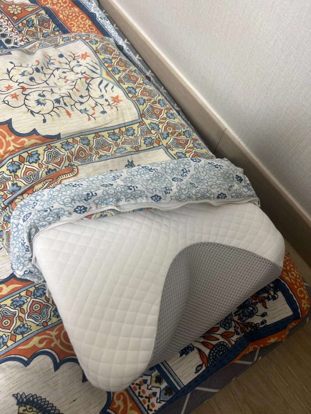 Customer photo review of Almohada Cervical Ergonómica - Sueño Profundo