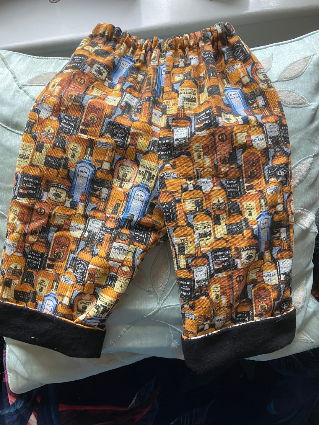 Customer photo review of Plain Brushed Cotton Fabric