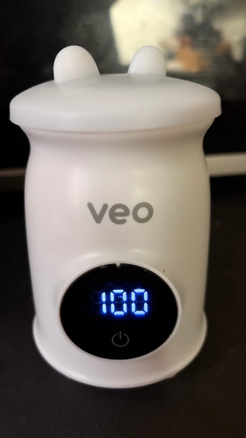 Customer photo review of VEO - Il primo scalda biberon portatile a batteria