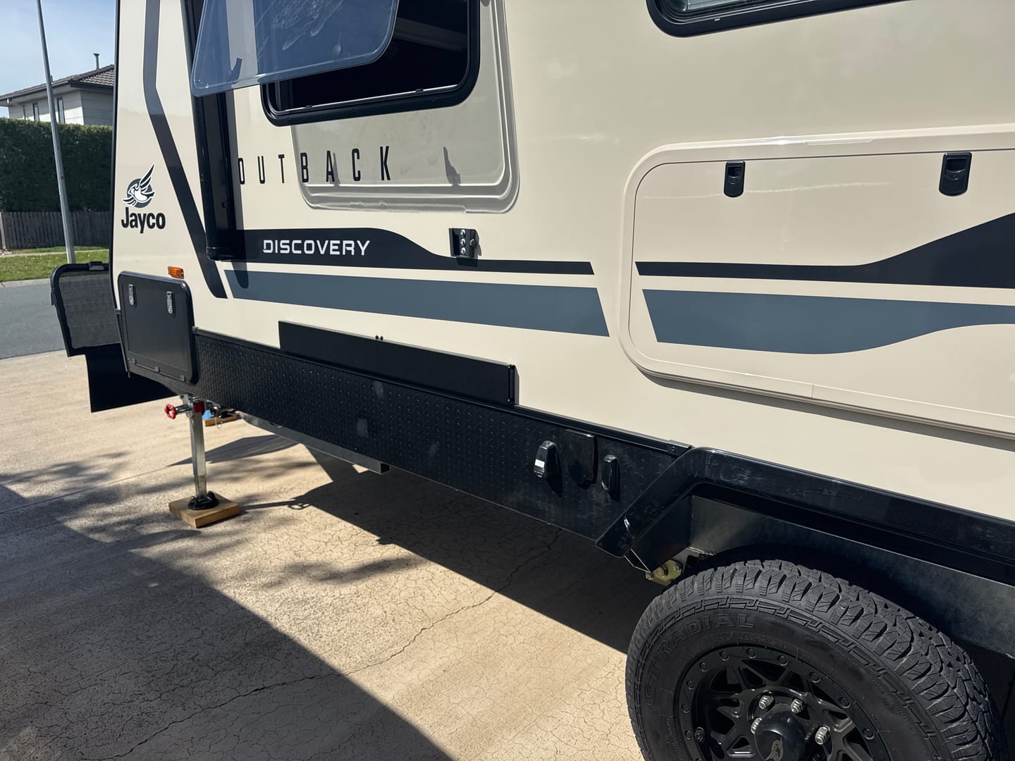 Customer photo review of Caravan Wall Mounted Drying Rack - Foldable Indoor and Outdoor