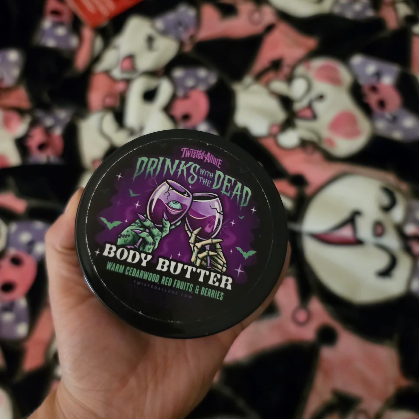 Customer photo review of Drinks with the Dead Body Butter