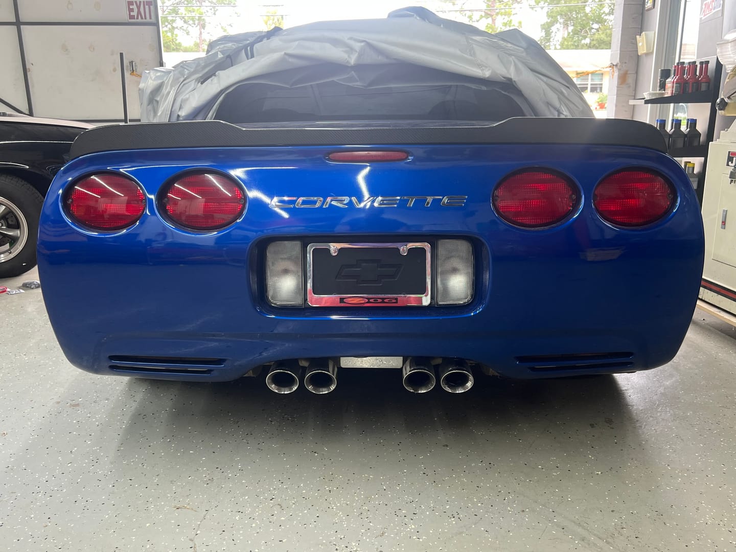 Customer photo review of Corvette C5 ZR1 Extended Rear Trunk Spoiler