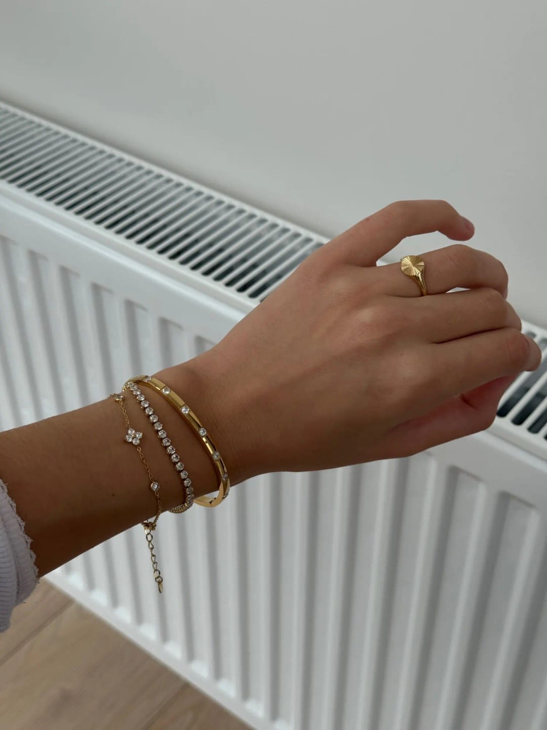 Customer photo review of Golden Zenith Ring
