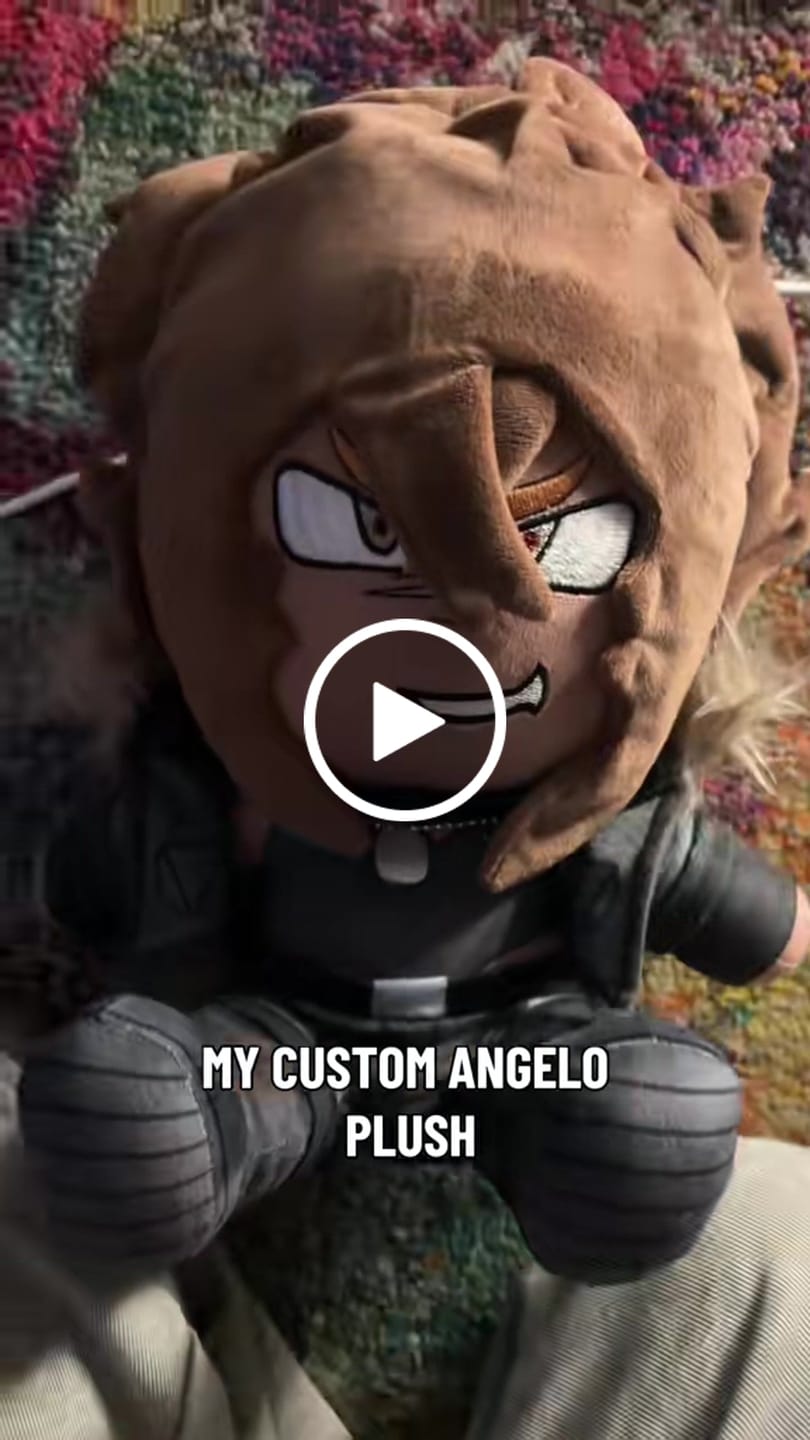 Customer video review of Original Character (OC) Design Plush