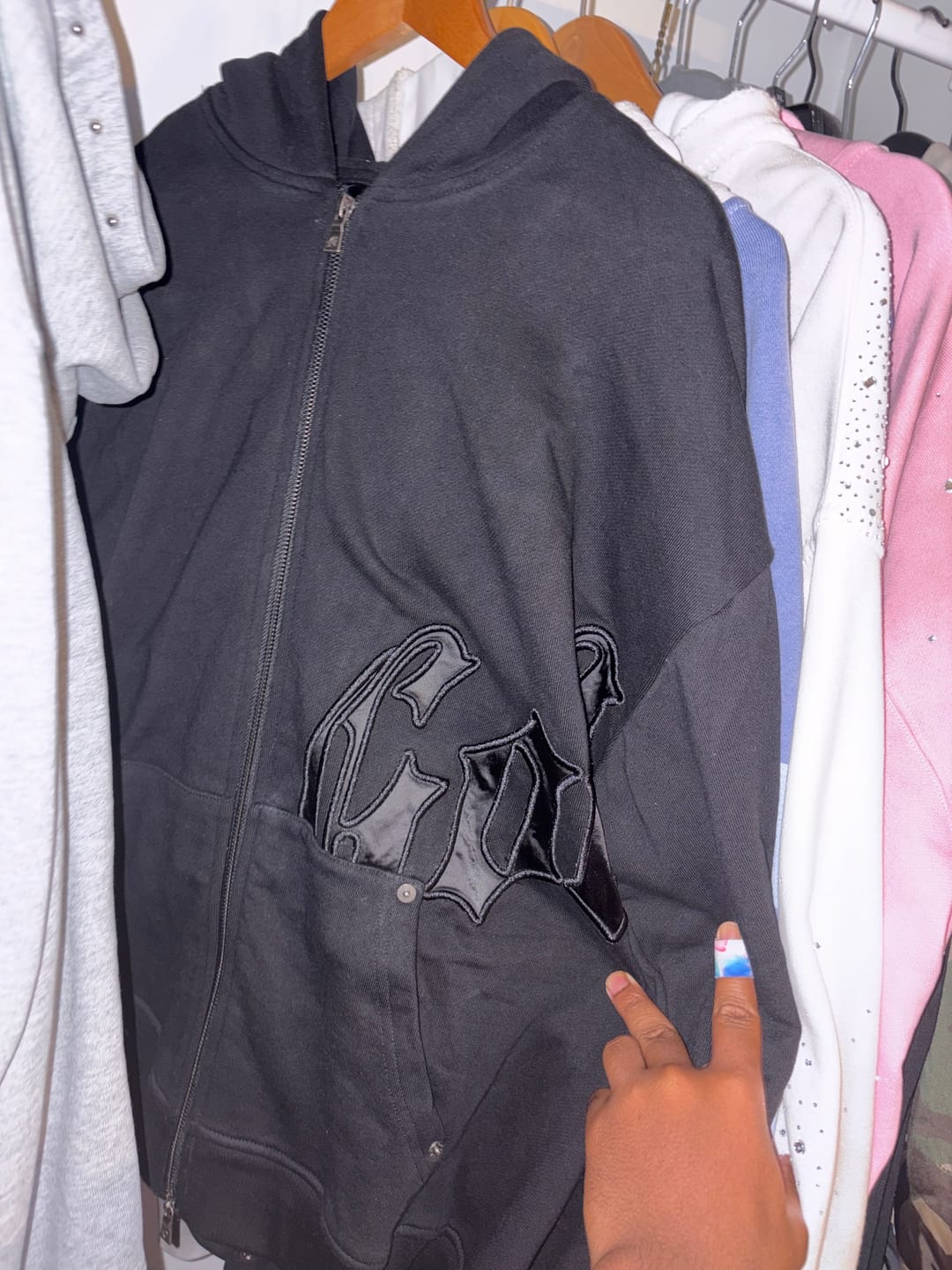 Customer photo review of Godspeed OG Logo Sweatsuit Double Black