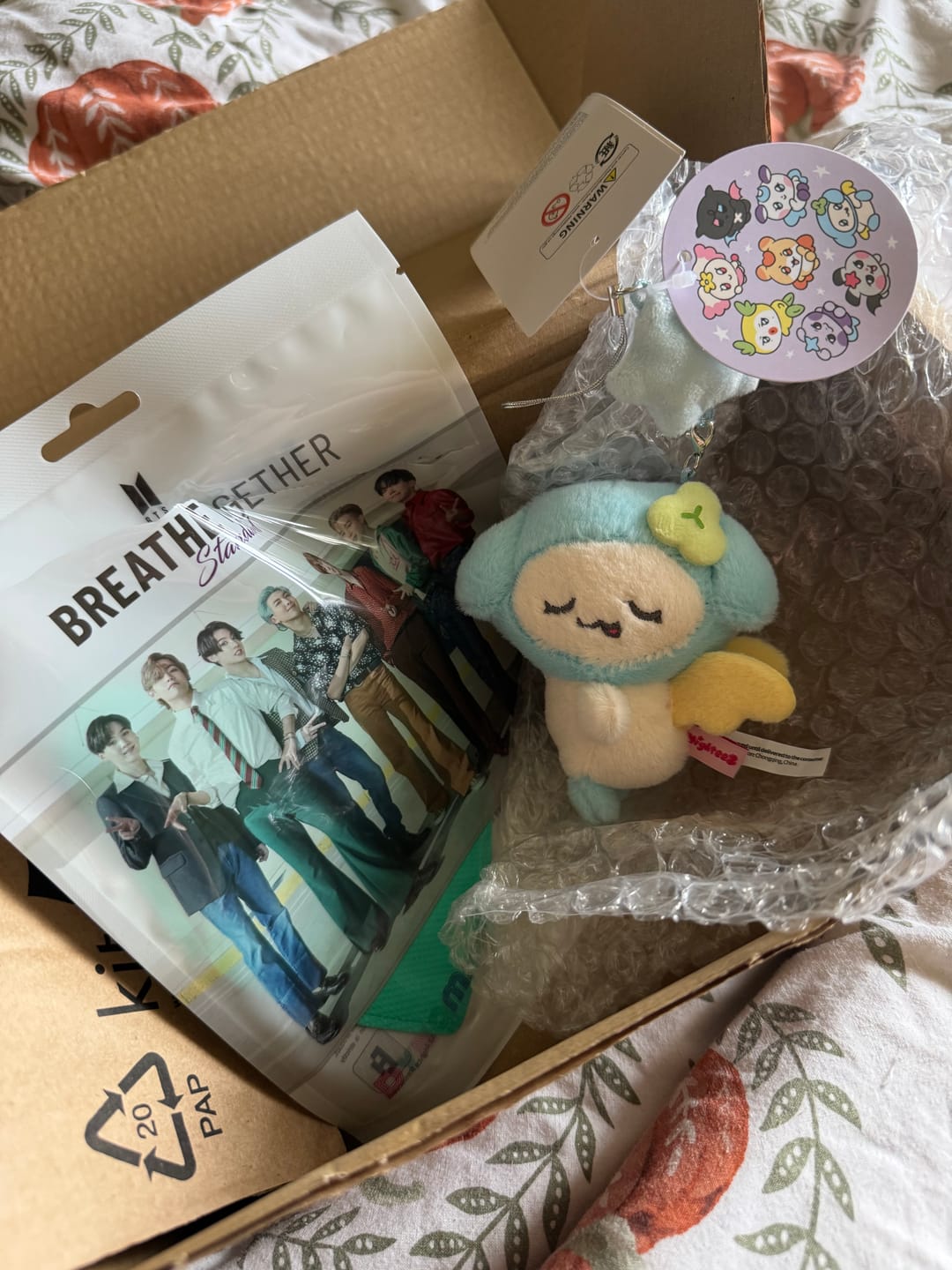 Customer photo review of [NEW] ATEEZ - [MIGHTEEZ ROCK THE STAGE] PLUSH CHARM
