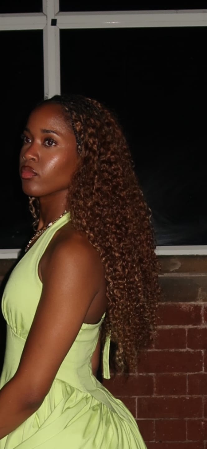 Customer photo review of Ywigs Burmese Water Curly Human Crochet Hair