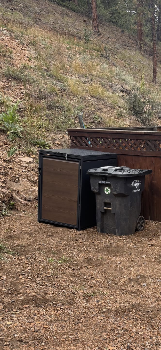 Customer photo review of MisterBin® Garbage Bin Enclosure