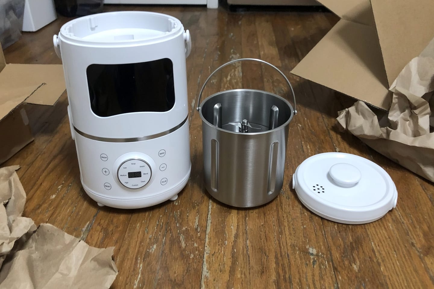 Customer photo review of Kiba Kitchen Fresh Food Maker