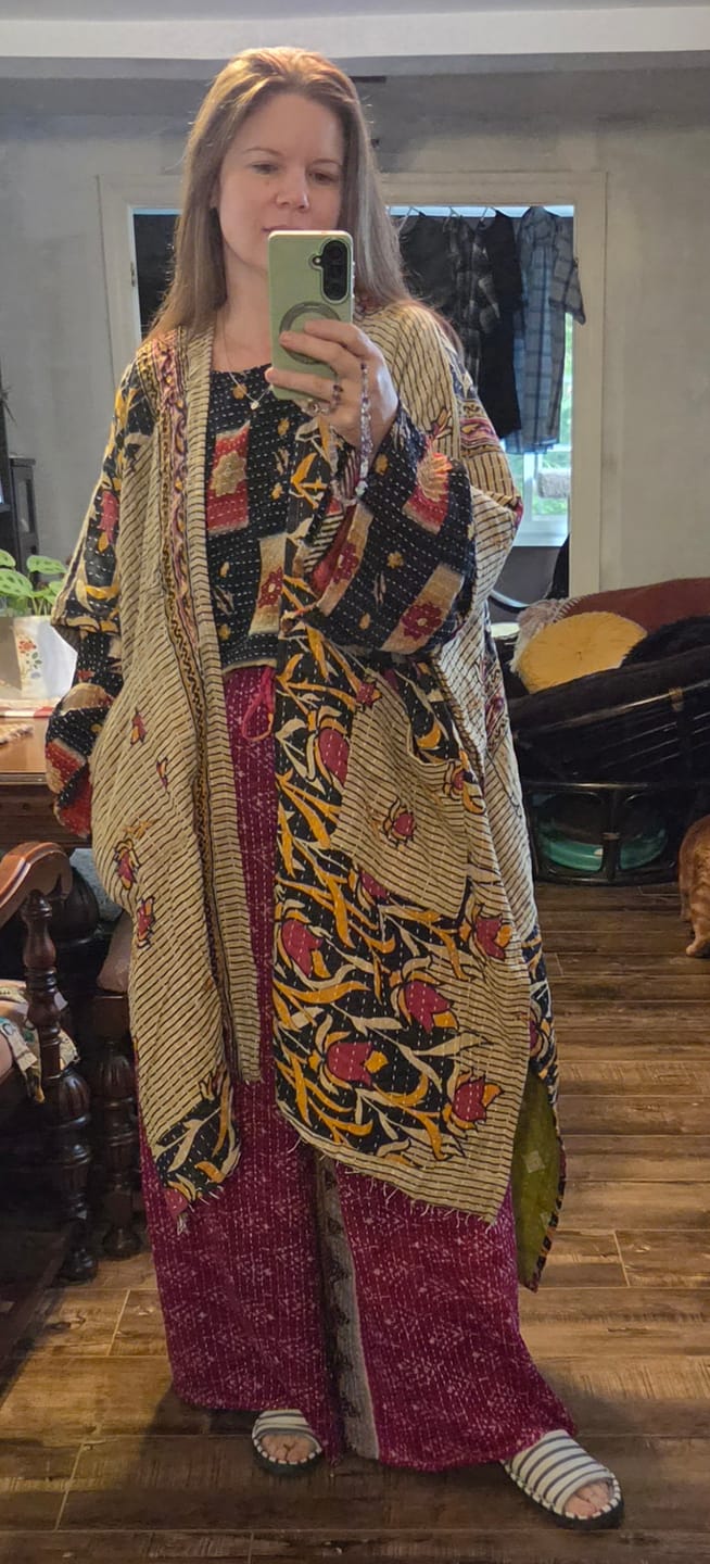 Customer photo review of Kantha Ruana (071)