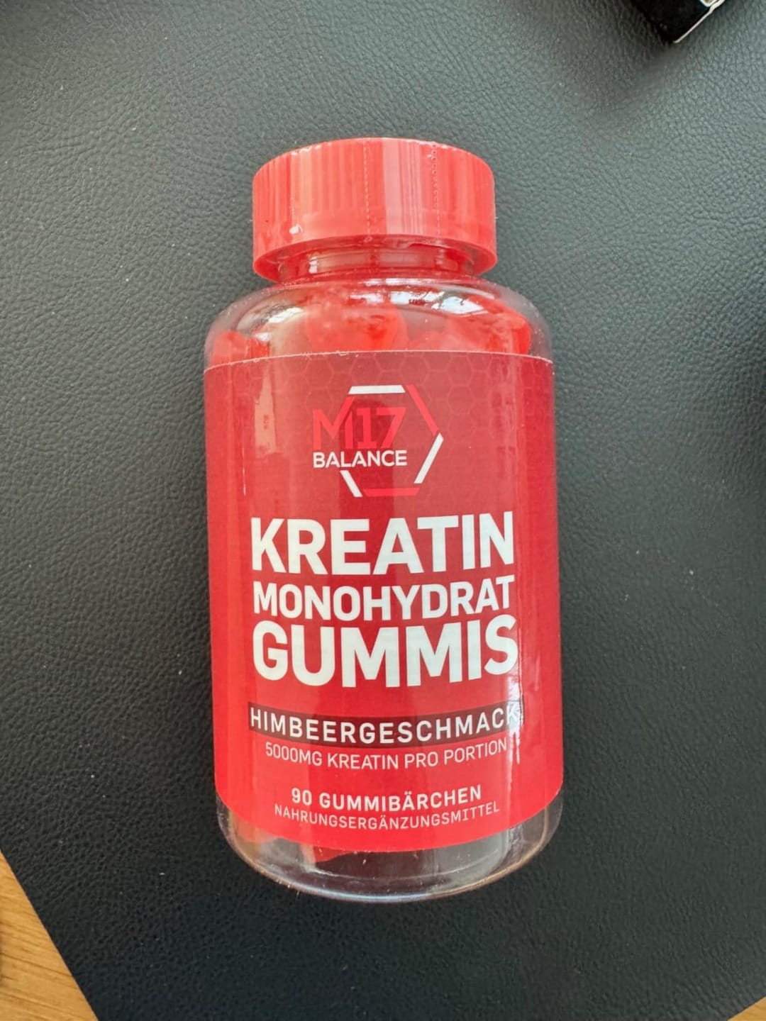 Customer photo review of Creatine Gummies – Raspberry