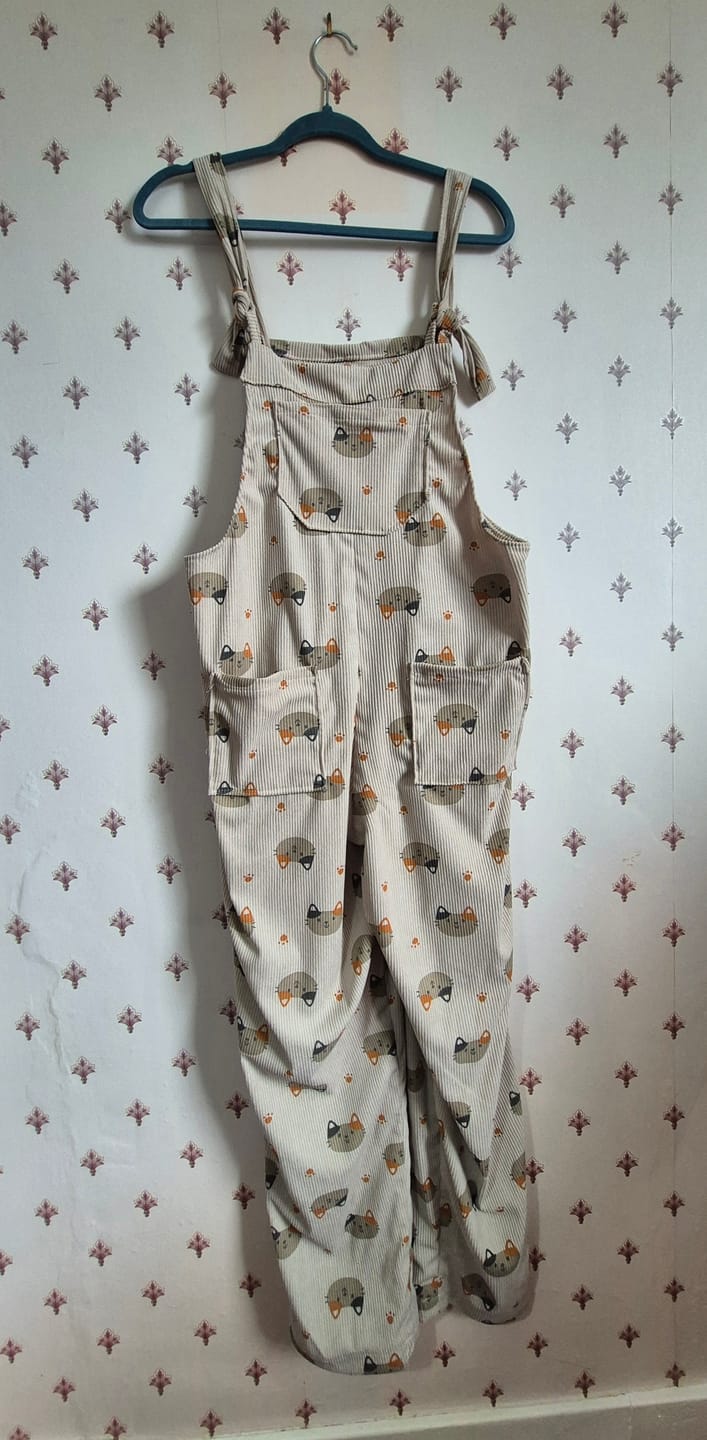 Customer photo review of Cozy Cats Stretch Corduroy Fabric