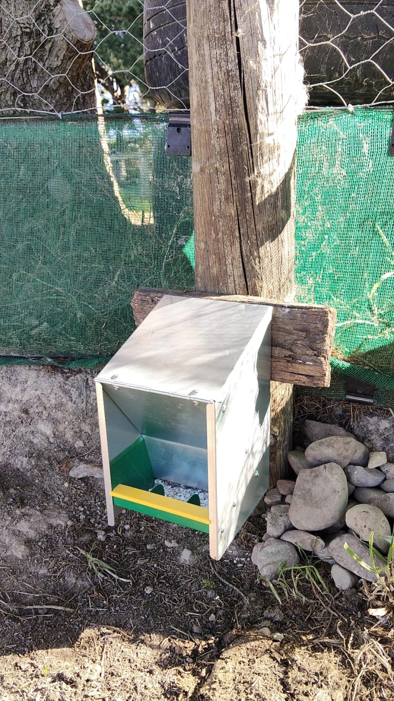Customer photo review of "Cluckers" Oyster Shell Grit 5kg (Fine)
