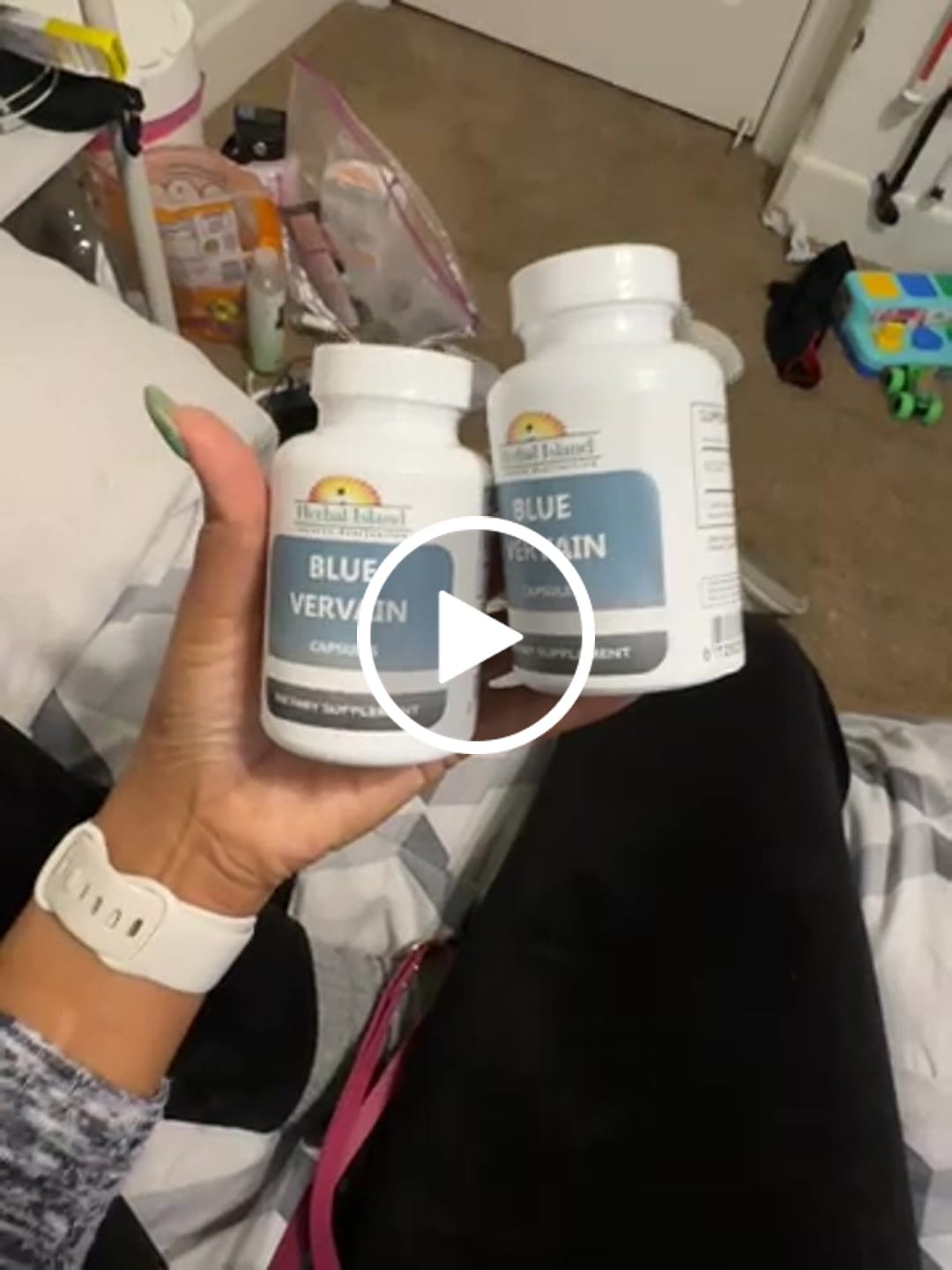 Customer video review of Blue Vervain Capsules (Sebi Approved) Exclusive