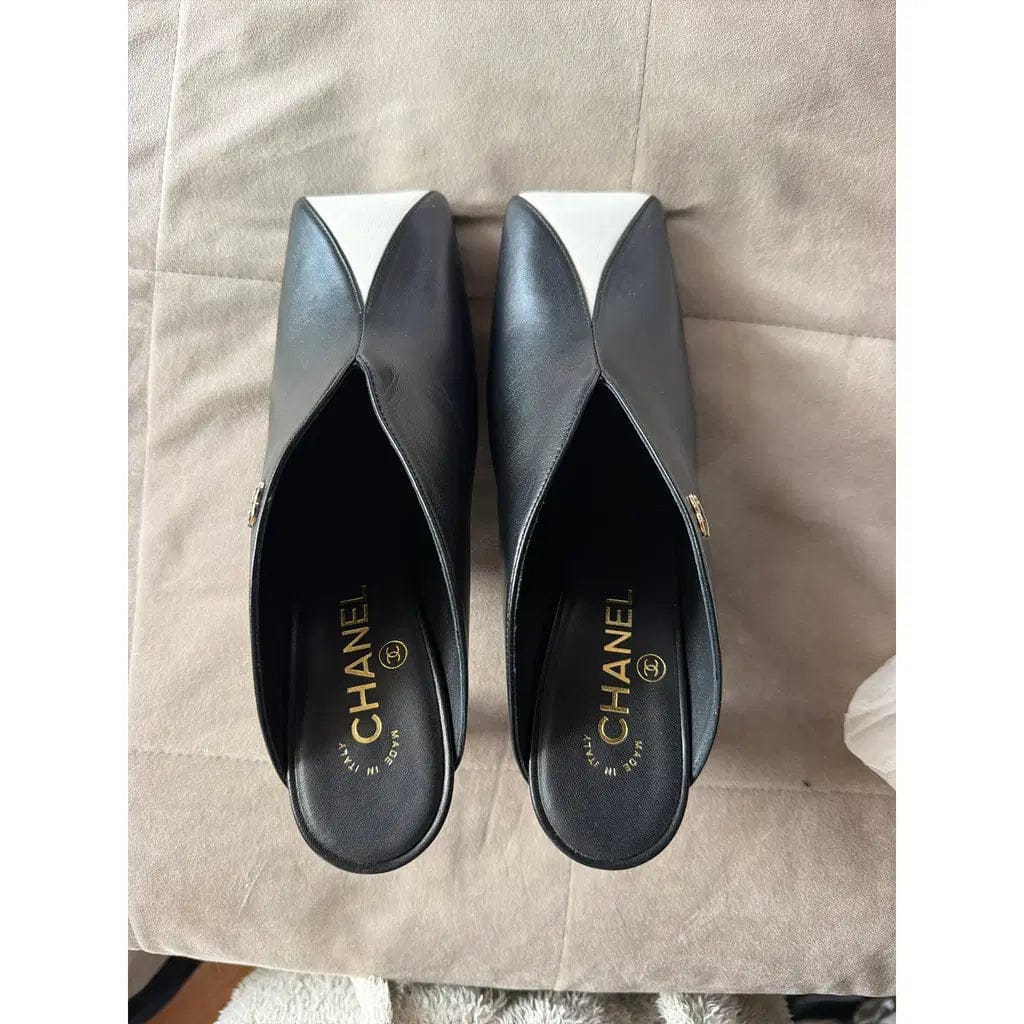 Customer photo review of Chanel 2026 Mules 90mm Calfskin